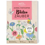 pen2nature Ausmal-Postkarten Blütenzauber 20 Karten