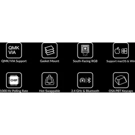 Keychron V5 Max Red QWERTY