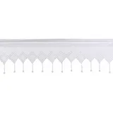 HOSSNER - ART OF HOME DECO Querbehang »Attersee« Stangendurchzug 1 Stk. tlg., weiß