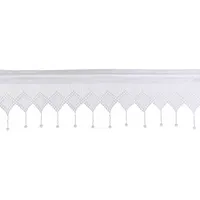 HOSSNER - ART OF HOME DECO Querbehang »Attersee« Stangendurchzug 1 Stk. tlg., weiß