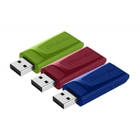 Verbatim Slider 16GB, USB-A 2.0, 3er-Pack (49326)