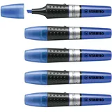 Stabilo Textmarker boss luminator royalblau Packung mit 5 Stück