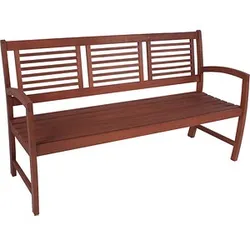 Garden Pleasure Gartenbank Madison 985008 braun Holz 156,0 cm
