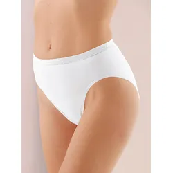 Jazz-Pants Slips MEY, Damen, Gr. 38, weiß, 97% Baumwolle, 3% Elasthan, Unterhosen
