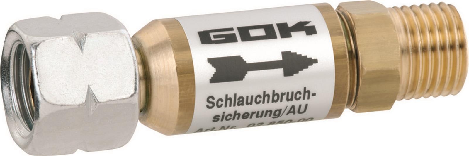 GOK automatische SBS Schlauchbruchsicherung 50mBar 1,5kg/h