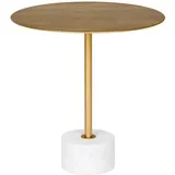 VCM Beistelltisch Gold Messing 51 x 51 x 51 cm