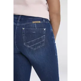 KjBrand 5-Pocket-Jeans "Hose Fanni Skinny", Damen, Gr. 42, N-Gr, blau (denim stoned), Denim/Jeans, Obermaterial: 87% Baumwolle, 11% Polyester, 2% Elasthan, eng, Jeans 5-Pocket-Jeans, ideal für schlanke Beine