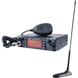PNI Radio CB Escort HP 9001 PRO ASQ 12/24 + Antenne CB Extra 45 mit Magnet