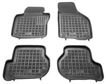 Gummifußmatten für Golf 5 / Golf 6 / Jetta / Seat Leon / Seat Toledo (2004-2012) / Sirocco / Octavia 2 (2004-201

Hinweis: Der T