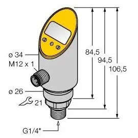 Turck Drucksensor PS003V-304-2UPN8X-H1141