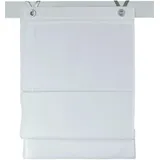 Kutti Raffrollo Kessy Bessy 80 x 140 cm Fenstergröße (Velux) weiß