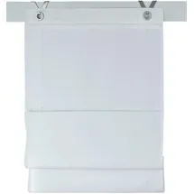 Kutti Raffrollo Kessy Bessy 80 x 140 cm Fenstergröße (Velux) weiß