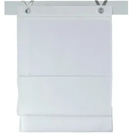 Kutti Raffrollo Kessy Bessy 80 x 140 cm Fenstergröße (Velux) weiß