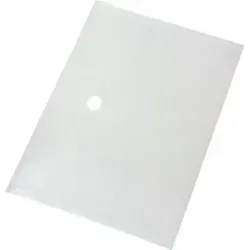 Eichner PP Dokumententasche 0,2 mm A4 quer mit K