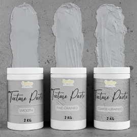 Creative Deco Strukturpaste 2 kg Grau