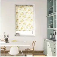 Lichtblick Rollo Klemmfix, ohne Bohren, blickdicht, Moon Birds Beige