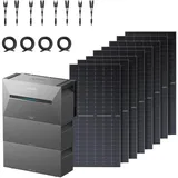 Anker Solix Solarbank 3 E2700 Pro mit 2 BP2700 und 8 RS50T Solarpanels
