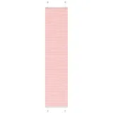 vidaXL Plissee Rosa 45x200 cm Stoffbreite 44,4 cm Polyester