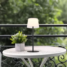 GLOBO Tischlampe Schwarz