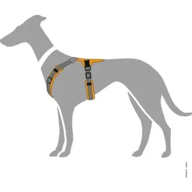 Hunter Maldon Hundegeschirr Altrosa/Grau M-L