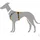 Hunter Maldon Hundegeschirr Altrosa/Grau M-L