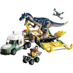 0 LEGO® Jurassic World - Dinosaurier-Missionen: Allosaurus-Transporter