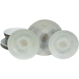 CreaTable Neapel Tafelservice 12-tlg. offwhite
