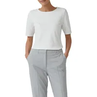 S.Oliver BLACK LABEL, T-Shirt mit Satindetail