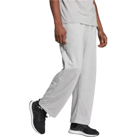 adidas Essentials Wide Leg 3 Bar Logo Joggers Medium Grey Heather / Black XL