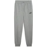 Puma Essentials No. 1 Logo French Terry Jogginghose mit Bündchen Herren 03 medium gray heather XL