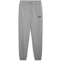 Puma Essentials No. 1 Logo French Terry Jogginghose mit Bündchen Herren 03 medium gray heather XL