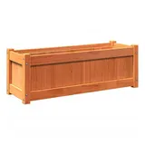 vidaXL Pflanzkübel 90x31x31 cm Massivholz Kiefer