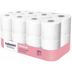 VEPATIM 32x Toilettenpapier WC-Papier natur 2-lagig Harmony Professional  156 Blatt