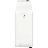 AEG LTR6A41460 Waschmaschine Toplader – Serie 6000 ProSense: Mengenautomatik – 6 kg – EEKL A – SoftOpening Trommeldeckelöffnung – Wasserschutzalarm – Wasserstoppschlauch – Inverter Motor – 1400 U/min