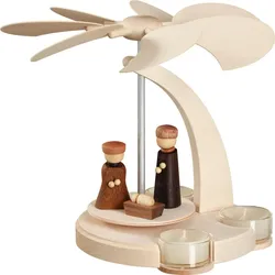 Seiffener Volkskunst Bogenpyramide Christi Geburt 18 cm