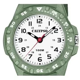 Calypso Ø 29 Kunststoff grün Armbanduhr