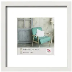 Walther Design Rahmen Stockholm 30x30 Weiss