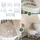 Waldin Babybett OWAL Kinderbett 7in1 mit Matratze, mitwachsendes Kinder-Bett