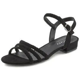 LASCANA Sommerschuh Damen Schwarz 39