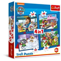Trefl S.A. 4 in 1 Puzzle - PAW Patrol
