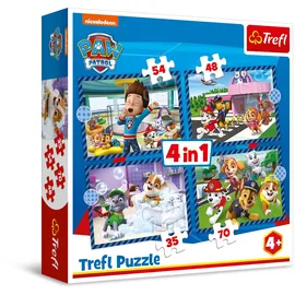 Trefl S.A. 4 in 1 Puzzle - PAW Patrol
