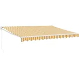 furnicato Markise 4 x 3 m gelb