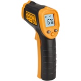 TFA Infrarot-Thermometer Ray Light, 31.1143.13, berührungsloses Messen der Oberflächentemperatur, gemäß HACCP, Messdauer unter 1 Sek, schwarz/orange