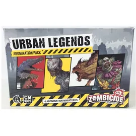 Zombicide 2nd Edition Urban Legends Abomination Pack 4 Abomination Miniatures