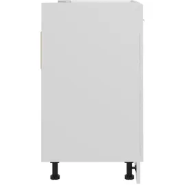 vidaXL Unterschrank Spülenunterschrank 80 x 46 x 81,5 cm Weiß