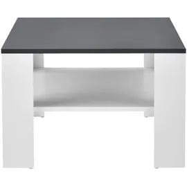 [en.casa] Couchtisch Aachen Grau Eiche 60 x 40 cm