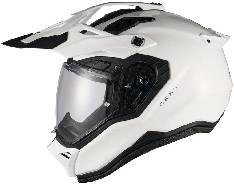 NEXX Helm X.Rally Plain Weiß - XS