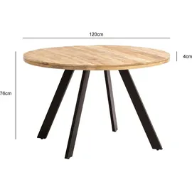 Wohnling WL7.054 Ø 120 cm braun