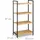 Relaxdays Standregal 50,5 x 27 x 97 cm Mehrfarbig