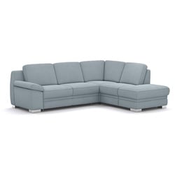 CASEDO Ecksofa Sevilla Stoff Sage